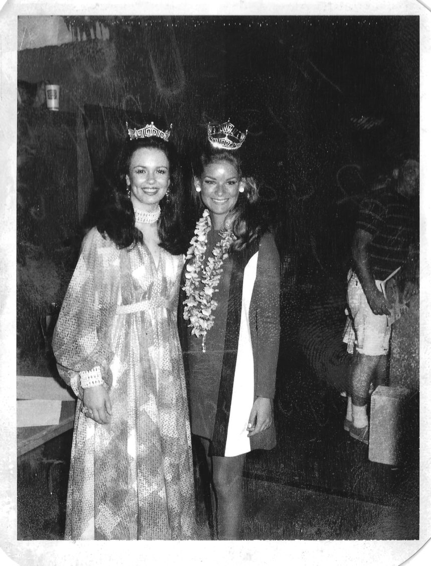 Photo 2 6-1971 Phyllis George and Janie Little (2)