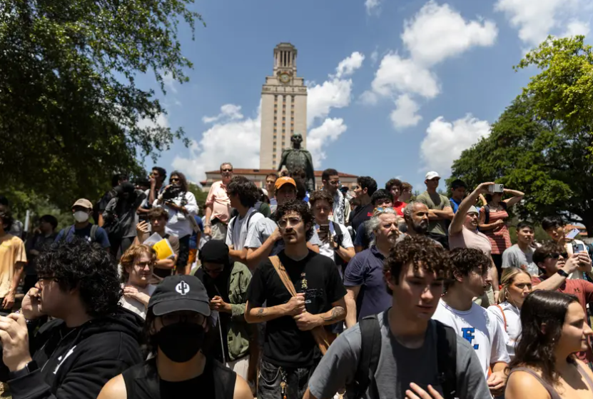 The University of Texas System announced it will amend its free speech policy to bar its institutions from adopting political or social positions unrelated to their operations. The move comes months after pro-Palestinian demonstrations rattled the system's flagship, the University of Texas at Austin, and led to criticism of system and university leaders' handling of the protests.